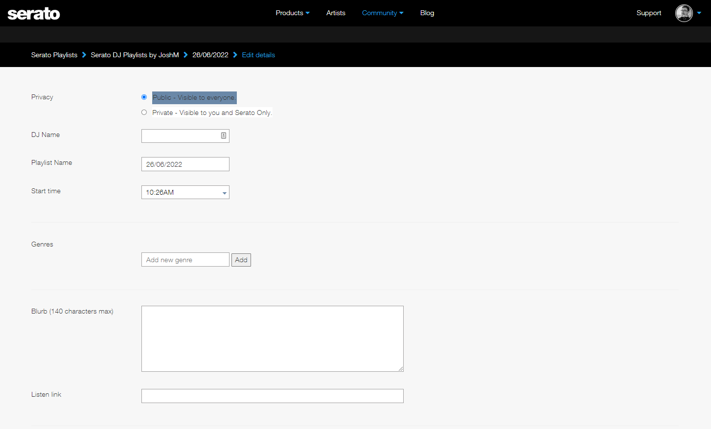 Now Playing 2 Serato DJ Pro